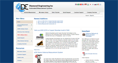 Desktop Screenshot of diamondeng.net