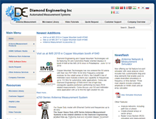 Tablet Screenshot of diamondeng.net